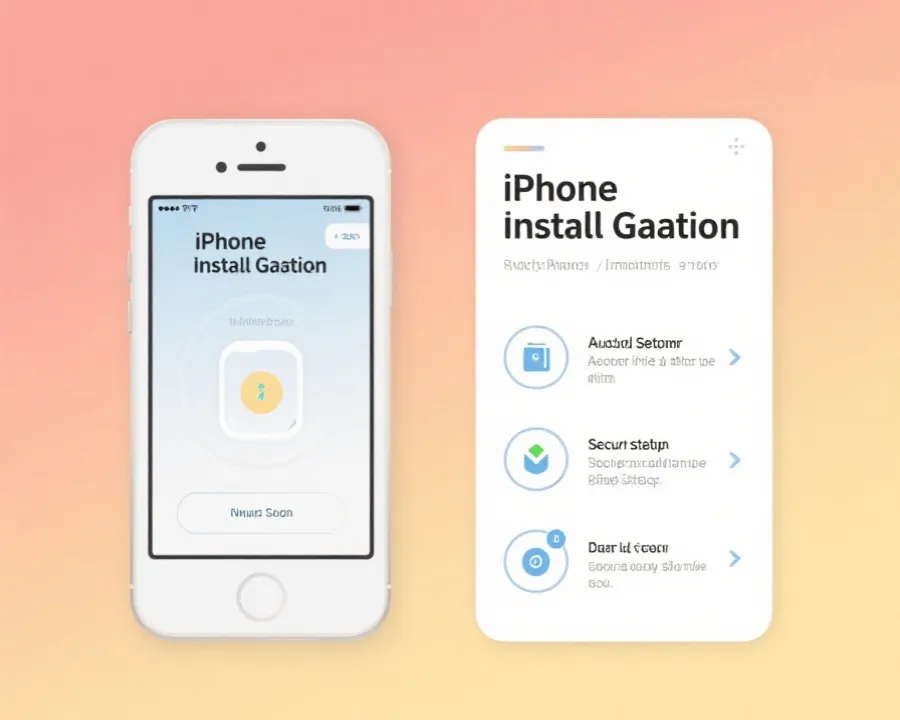iOS 安装步骤示意图
